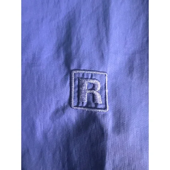 Patagonia Womens Small Colorblock Hooded Windbreaker Jacket Grey Blue Full Zip - Picture 6 of 6